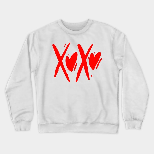 xoxo design Crewneck Sweatshirt by benidas